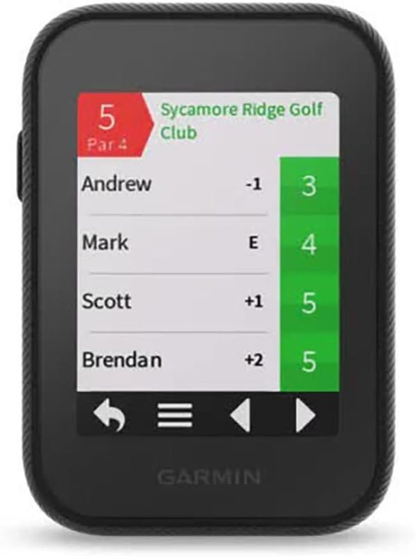 Garmin Approach G30, Handheld Golf GPS with 2.3-inch Color Touchscreen Display, Black - Image 3