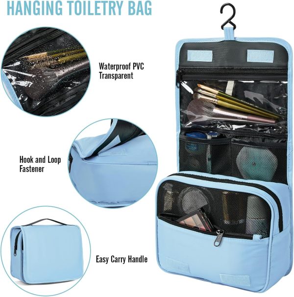 Veken 8 Set Packing Cubes for Suitcases, Travel Bag Organizers for Carry on Luggage, Suitcase Organizer Bags Set for Travel Essentials Travel Accessories in 4 Sizes(Extra Large, Large, Medium, Small) - Image 3